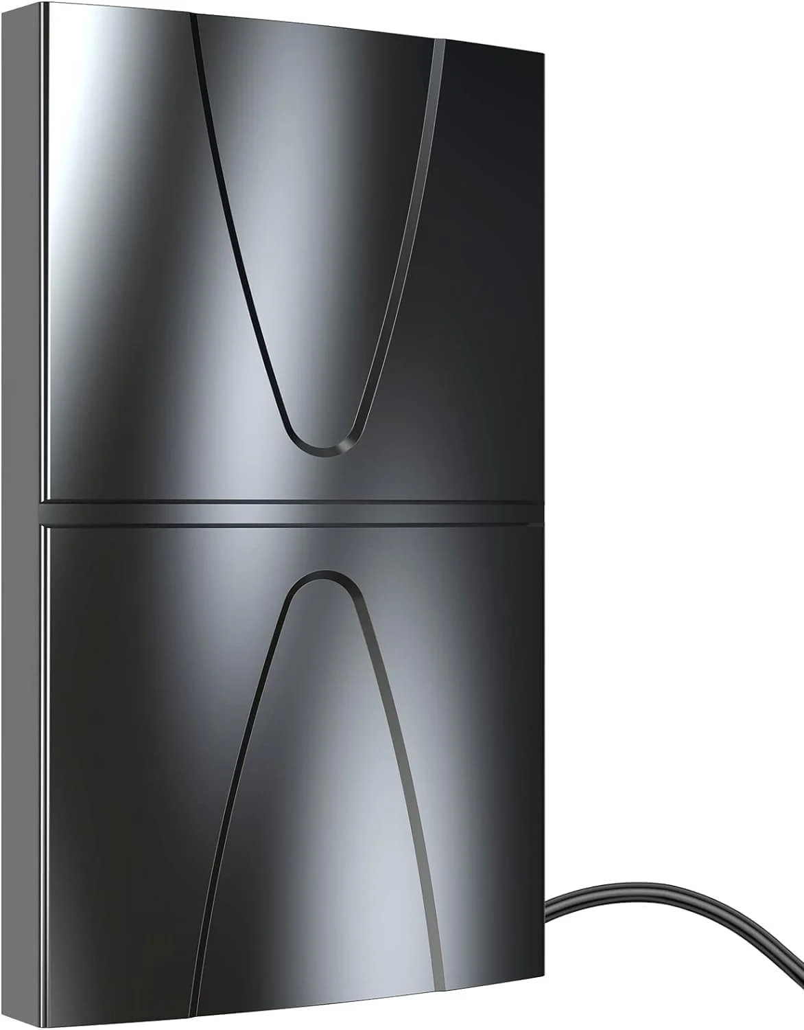 قوی‌ترین آنتن تلویزیون به‌روز شده 2025، آنتن داخلی/خارجی با برد 2200 مایل برای تلویزیون هوشمند و تمام تلویزیون‌های قدیمی، آنتن تلویزیون دیجیتال با گیرندگی 360 درجه برای کانال‌های محلی - کابل کواکسیال ضخیم 38 فوتی و تقویت‌کننده