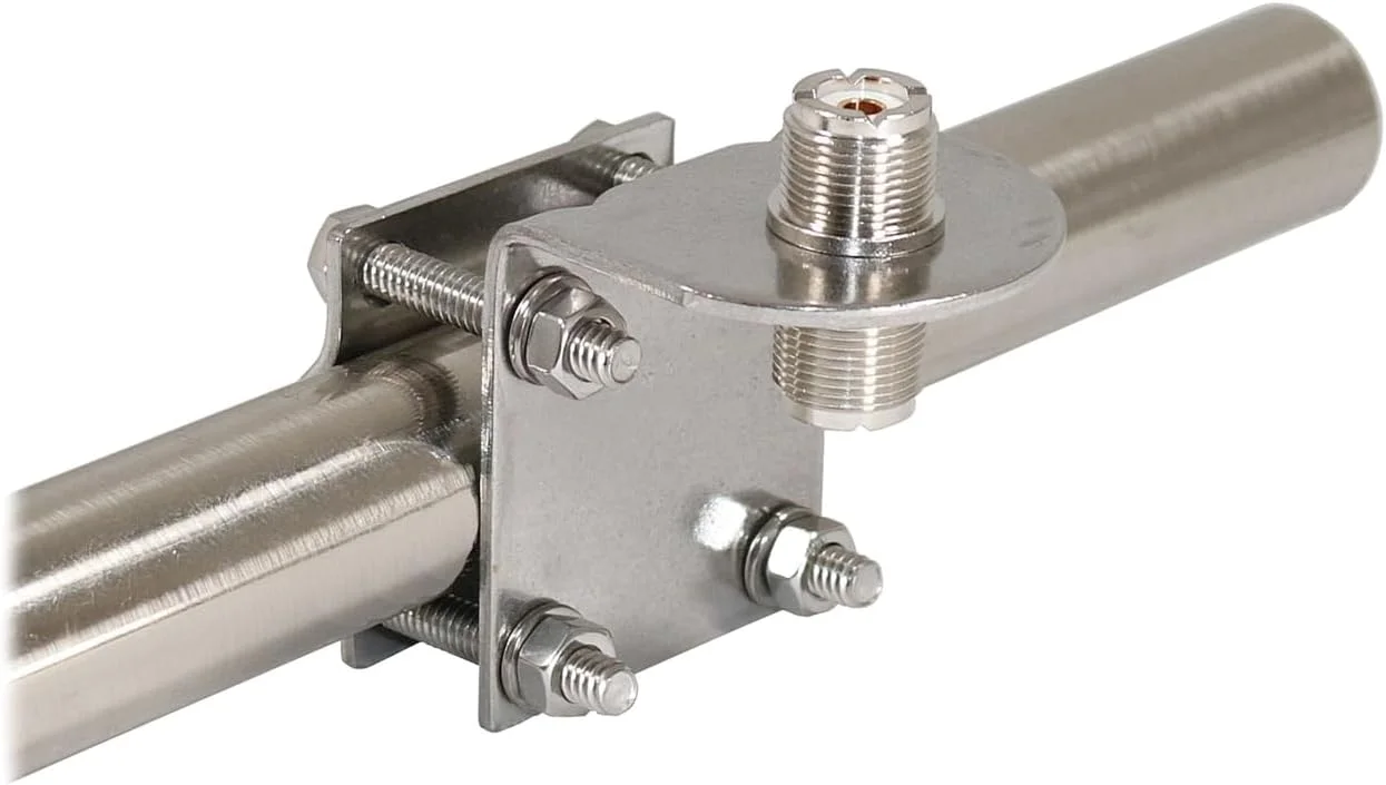 پایه آینه آنتن استیل ضد زنگ Tram So-239 به So-239 (3270) پایه آینه آنتن استیل ضد زنگ Tram So-239 به So-239 (3270)