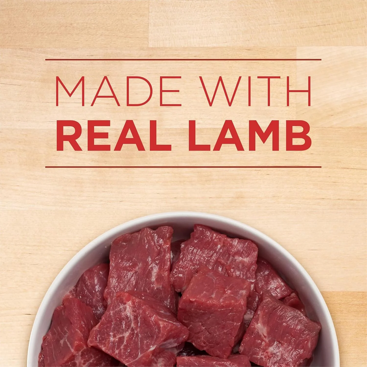 غذای مرطوب سگ توله با طعم بره و برنج دانه بلند Purina ONE +Plus (قوطی 368 گرمی)