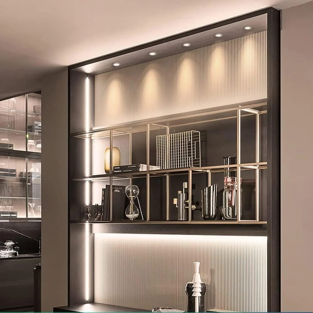 چراغ های قوطی نورافکن تمام آلومینیومی 5 وات LED گرد چراغ های سقفی توکار برای هتل، دفتر، لابی، بازار، اتاق نشیمن چراغ های قوطی LED (رنگ: 3500k-نور سفید گرم)