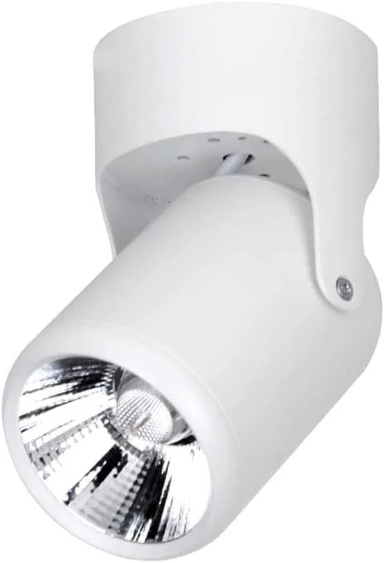 چراغ های سقفی ZZZHS، چراغ سقفی تک سر LED 7 واتی با قابلیت چرخش 360 درجه، نور پایین قابل تنظیم، چراغ دیوارشور، مناسب برای اتاق نشیمن، اتاق خواب، آشپزخانه