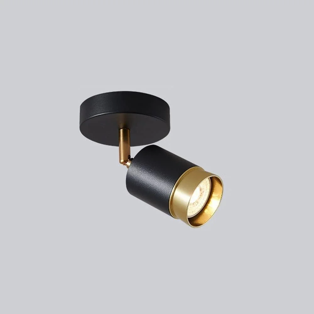 چراغ های قوطی ال ای دی - نورافکن با نور متغیر 3 رنگ، تنظیم چرخش 360 درجه GU10 چراغ پایین‌تاب کم مصرف 5 وات چراغ سقفی آلومینیومی چراغ کنار تخت خواب چراغ تزئینی چراغ های قوطی ال ای دی