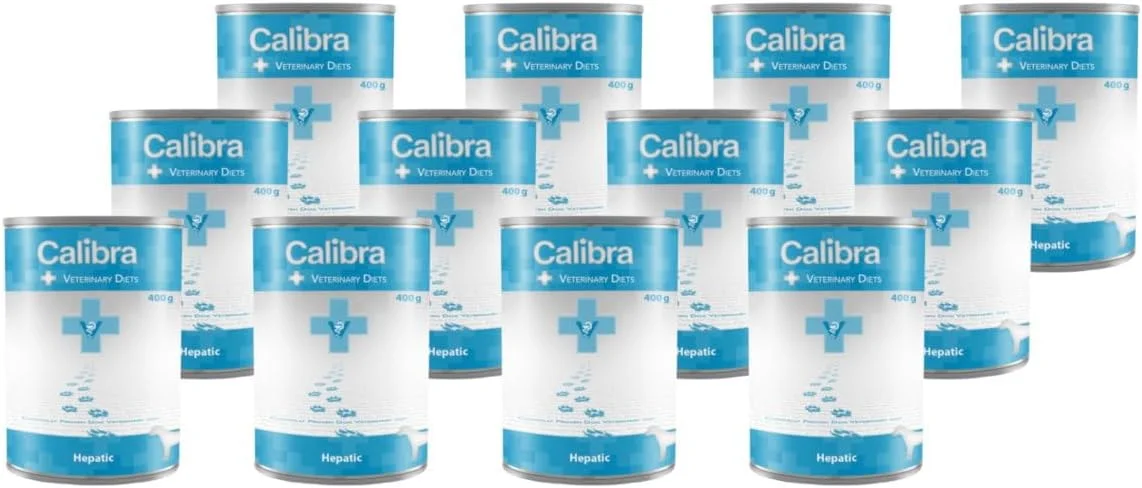غذای کنسروی سگ کالیبرا هپاتیک 400 گرمی