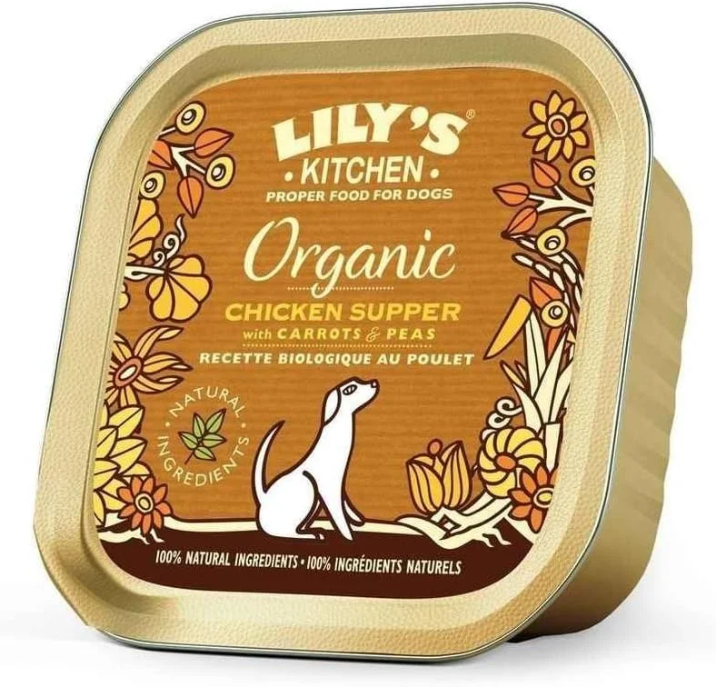 غذای مرغ ارگانیک لیلیز کیچن برای سگ - 150 گرم