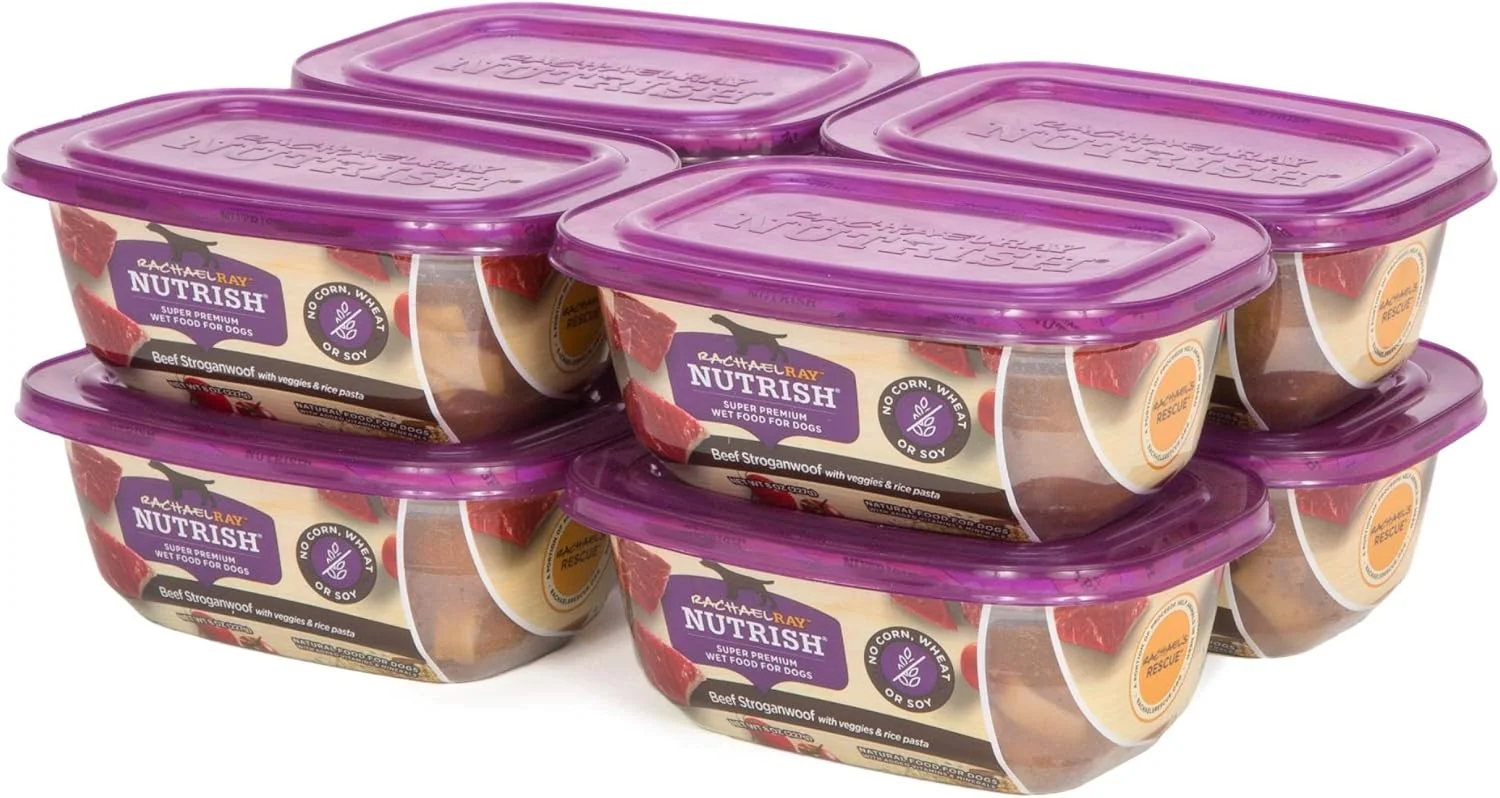 غذای مرطوب سگ نوتریش ریچل ری، طعم بیف استراگانوف، تیوب 240 میلی لیتری