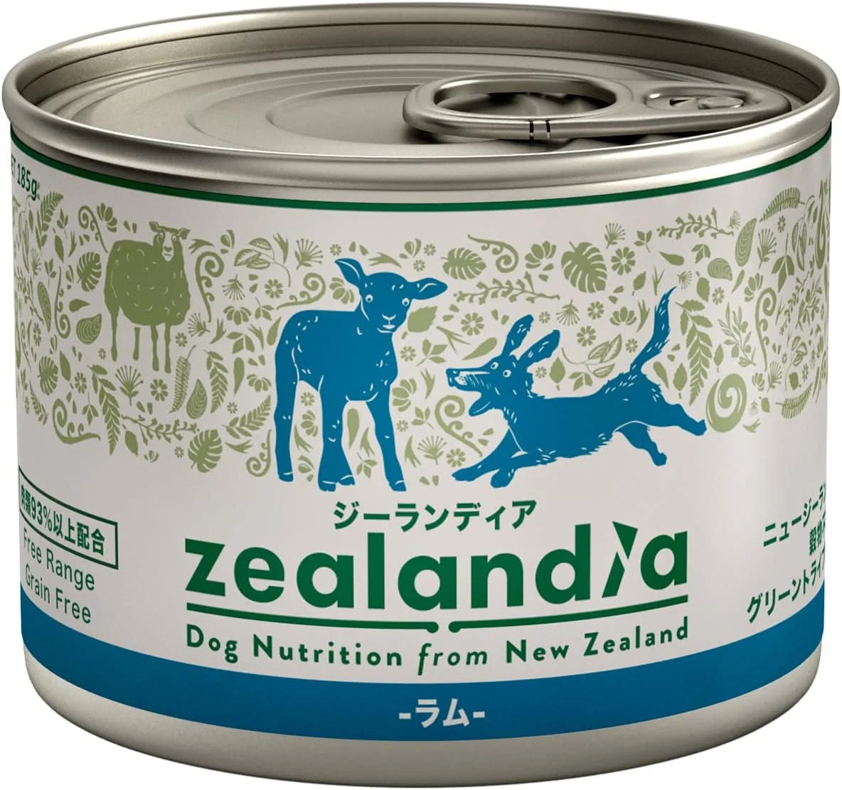 غذای مرطوب سگ زلاندیا طعم بره (185 گرم)