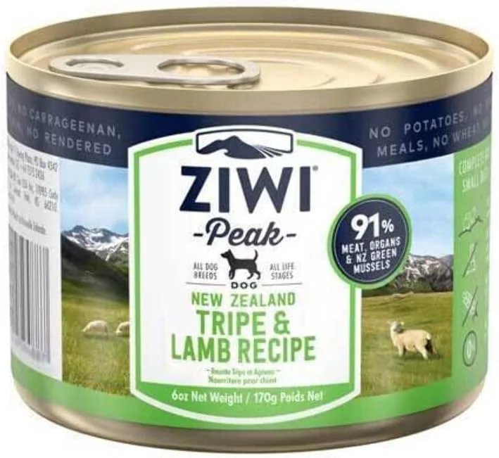 غذای مرطوب سگ زیوی پیک با طعم سیرابی و بره - 170 گرم