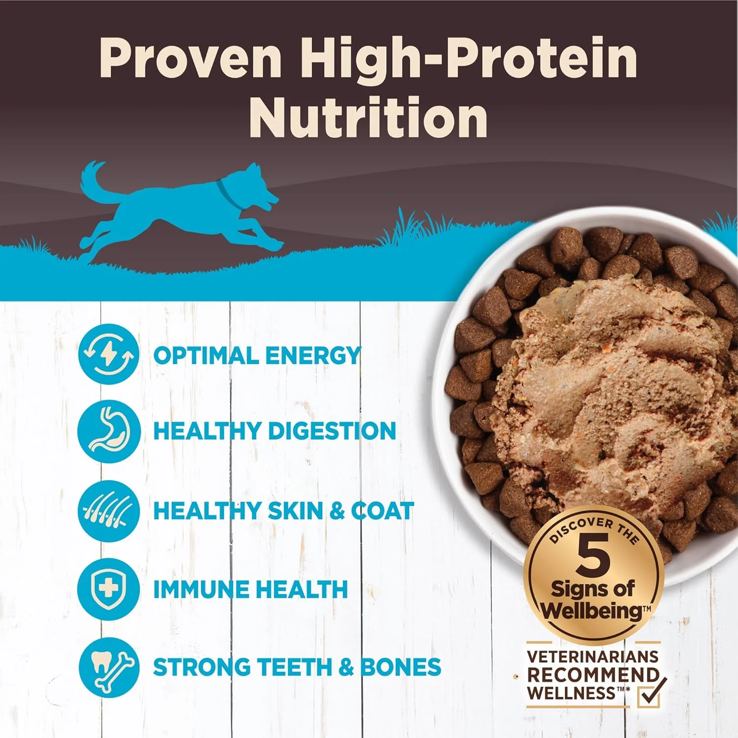 غذای کنسروی سگ بدون غلات ولنس کور با طعم ماهی سالمون، ماهی سفید و شاه‌ماهی