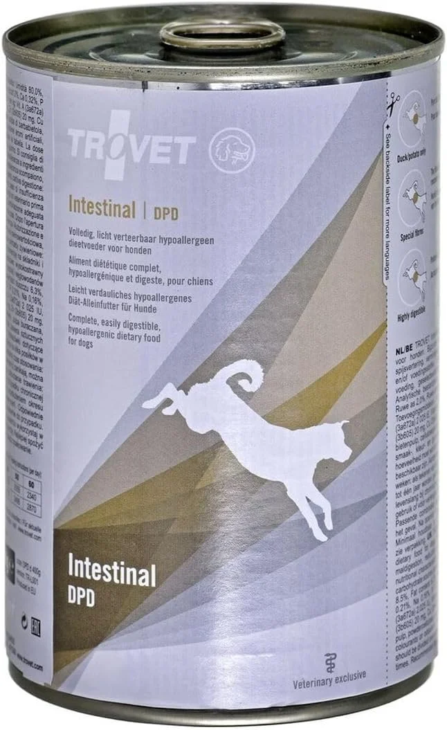 کنسرو غذای مرطوب سگ Trovet Intestinal، ۴۰۰ گرمی