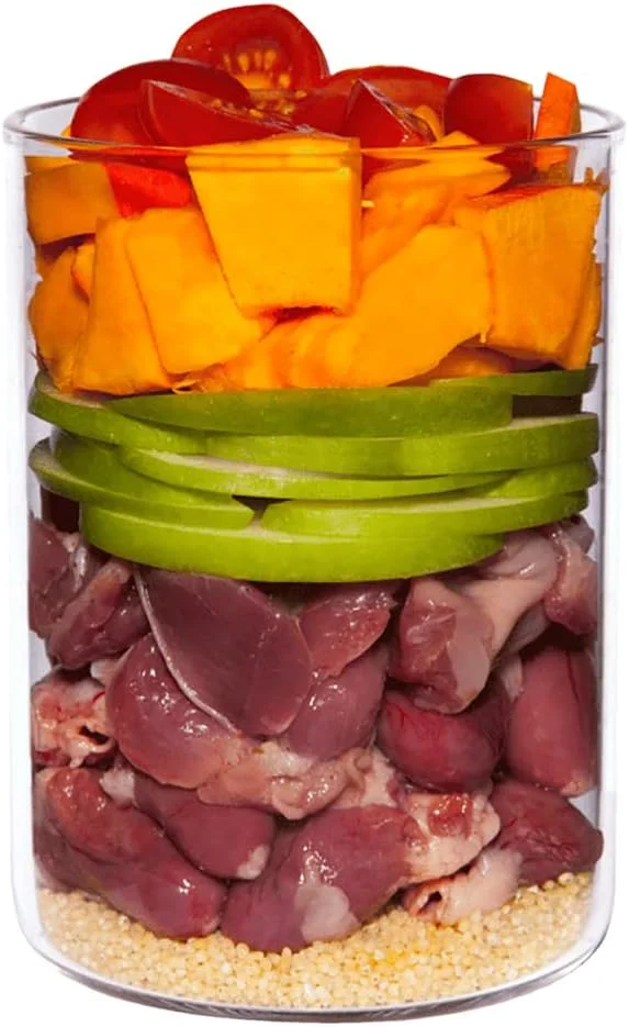 غذای مرطوب سگ توله سگ Terra Canis با طعم مرغ - 400 گرم