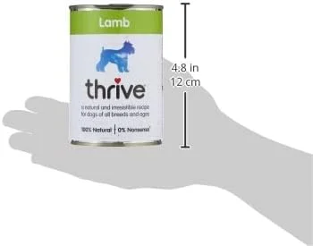 غذای مرطوب سگ با طعم بره Thrive Complete، وزن 395 گرم