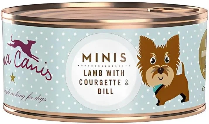 غذای مرطوب سگ بالغ بدون غلات با طعم بره Terra Canis Minis - وزن 100 گرم