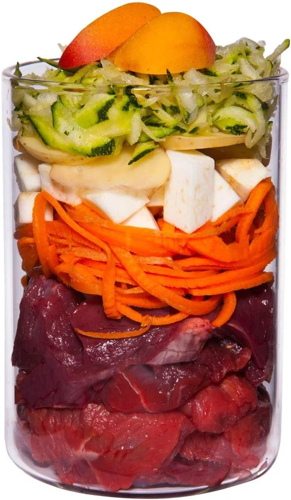 غذای مرطوب سگ مسن ترا کانیس با طعم گوشت گاو، کرفس، زردآلو و گیاهان دارویی - 400 گرم