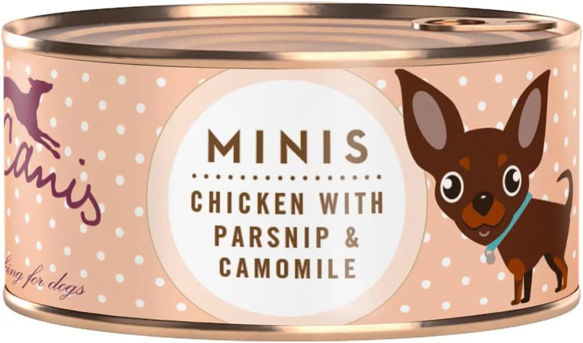 غذای مرطوب سگ بالغ Terra Canis Minis بدون غلات با طعم مرغ - 100 گرم