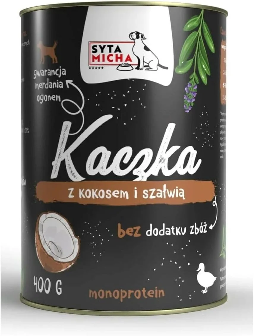 غذای مرطوب سگ سیتا میشا با طعم اردک ۴۰۰ گرمی