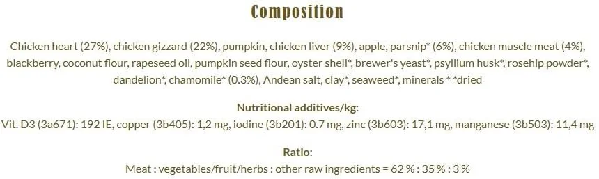 غذای مرطوب سگ بالغ Terra Canis Minis بدون غلات با طعم مرغ - 100 گرم