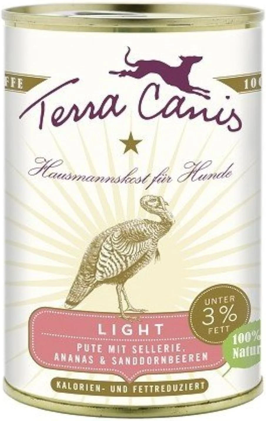 غذای مرطوب سگ با طعم مرغ لایت Terra Canis - وزن 400 گرم