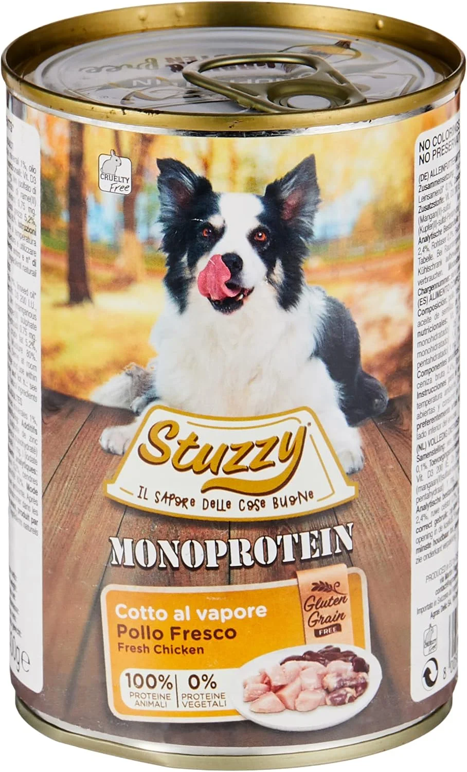 کنسرو سگ استوزی با طعم مرغ ۴۰۰ گرمی (C8001)