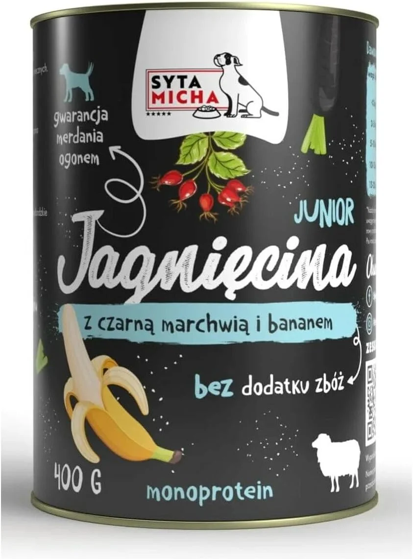 غذای مرطوب سگ سیتا میشا با طعم بره، 400 گرم