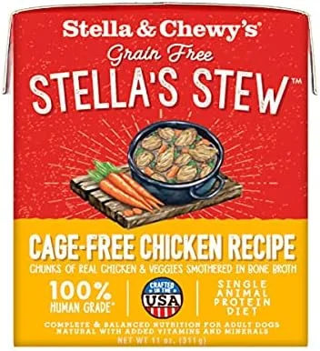 غذای مرطوب سگ Stella & Chewy's - دستور پخت مرغ بدون قفس 311 گرم