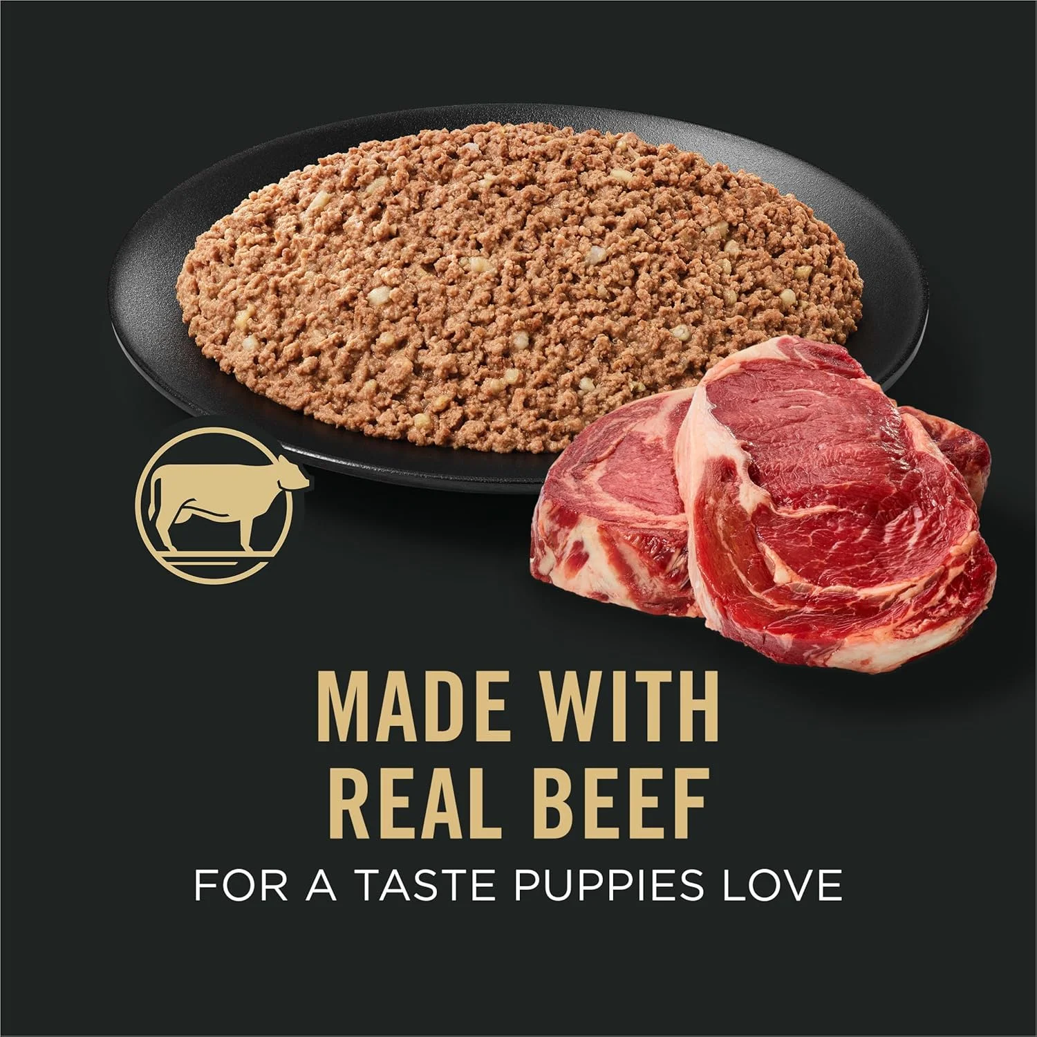 غذای مرطوب سگ بچه پورینا پرو پلن اسپورت با پروتئین بالا، طعم گوشت گاو و برنج - (12 عدد) قوطی 368 گرمی