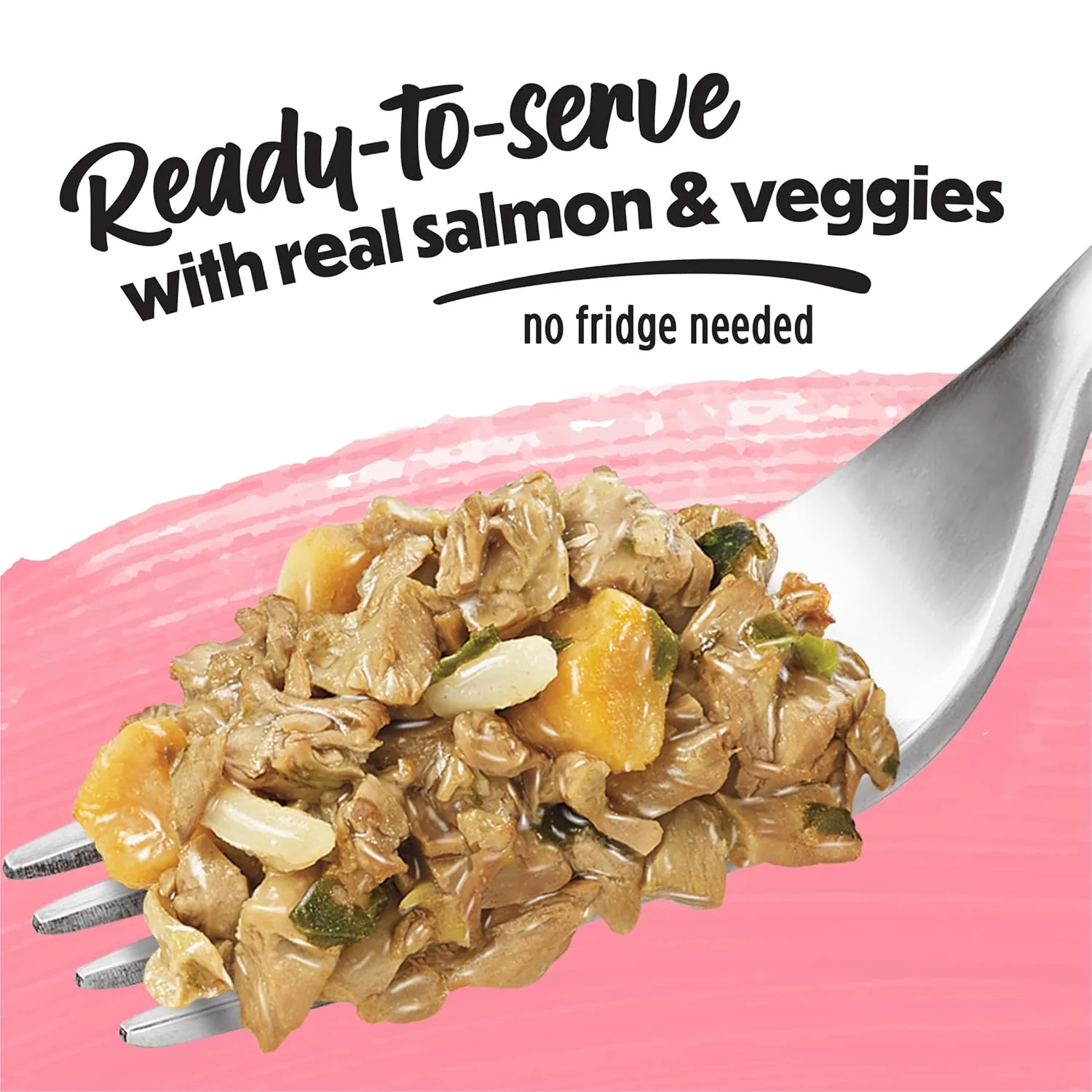 غذای مرطوب سگ پورینا بنفول، مخلوط خرد شده با ماهی سالمون - (8) بسته 10 اونسی