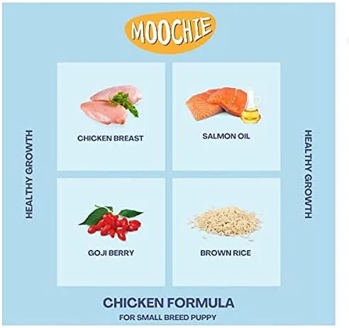 غذای مرطوب سگ پتز امپایر موچی، غذای گاوی بدون غلات، رشد سالم با مرغ، هویج، گوجی بری و برنج قهوه ای، غذای آبدار با پروتئین بالا برای سگ ها، غذای غیر گیاهی برای سگ، توله سگ (85 گرم X 12)