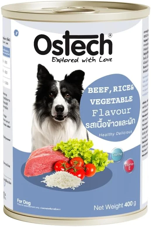 غذای سگ استئک - طعم گوشت گاو، برنج و سبزیجات (400 گرمی)