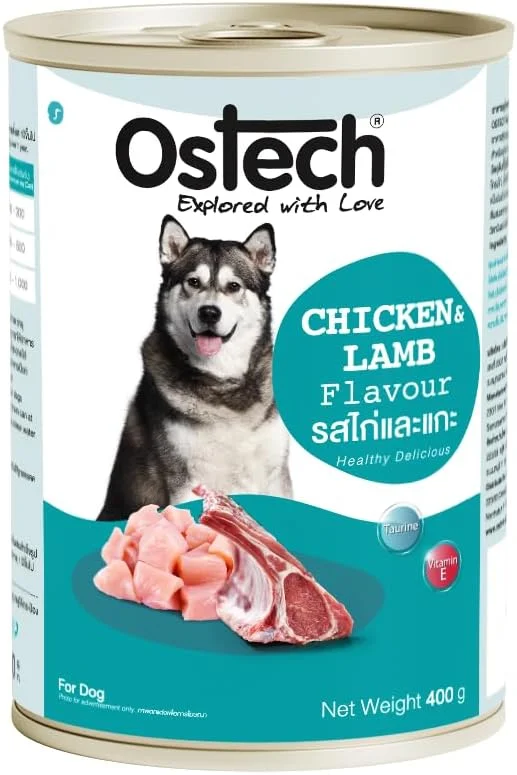 غذای سگ استئک - طعم مرغ و بره (400 گرم)