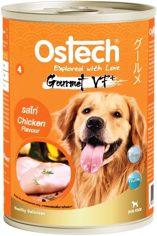 غذای سگ گورمت VF+ با طعم مرغ (400 گرم) DOG