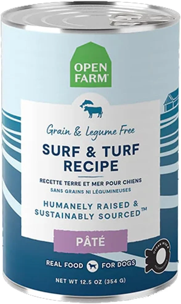 غذای مرطوب سگ اوپن فارم با طعم ماهی و گوشت - 354 گرم