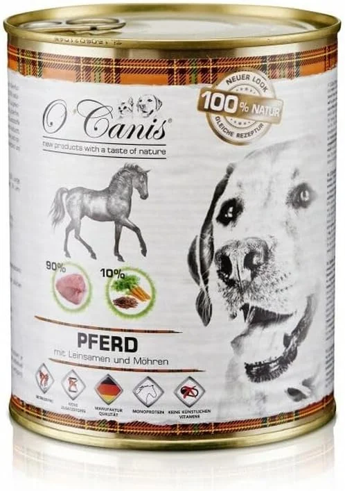 غذای مرطوب سگ اوCanis با طعم گوشت و هویج 800 گرم