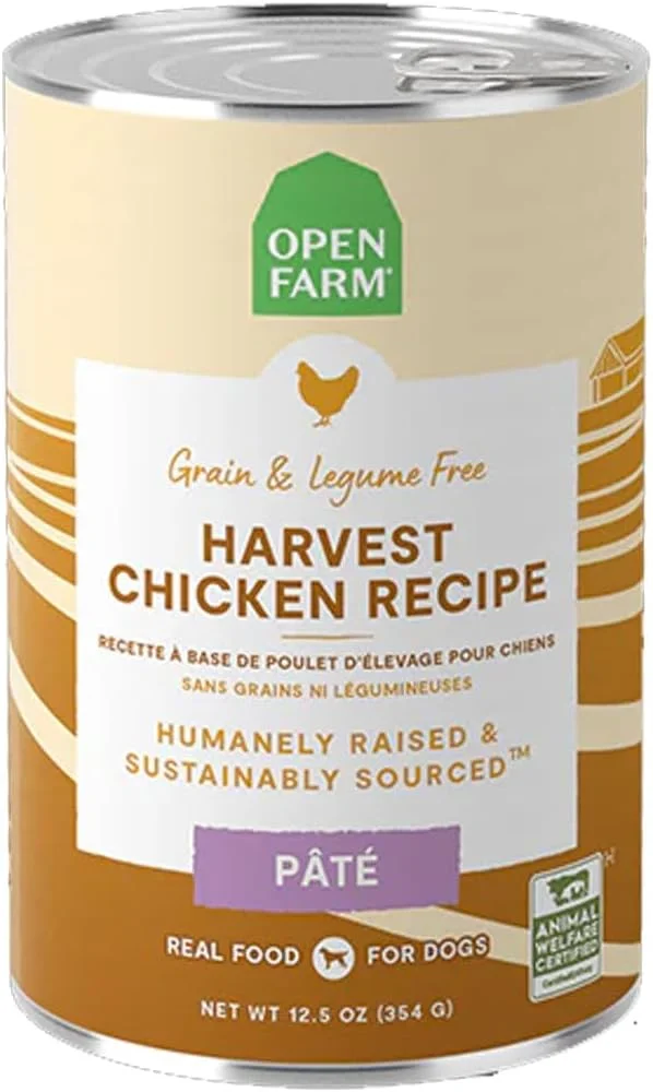 غذای مرطوب سگ با طعم مرغ و سبزیجات مزرعه باز - 354 گرم