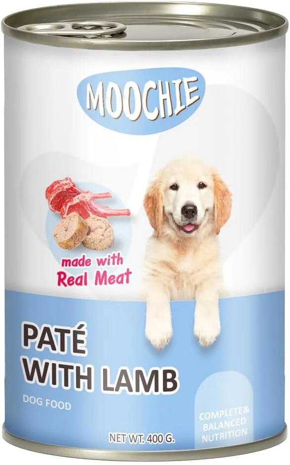 کنسرو غذای مرطوب سگ موچی با طعم بره 400 گرمی