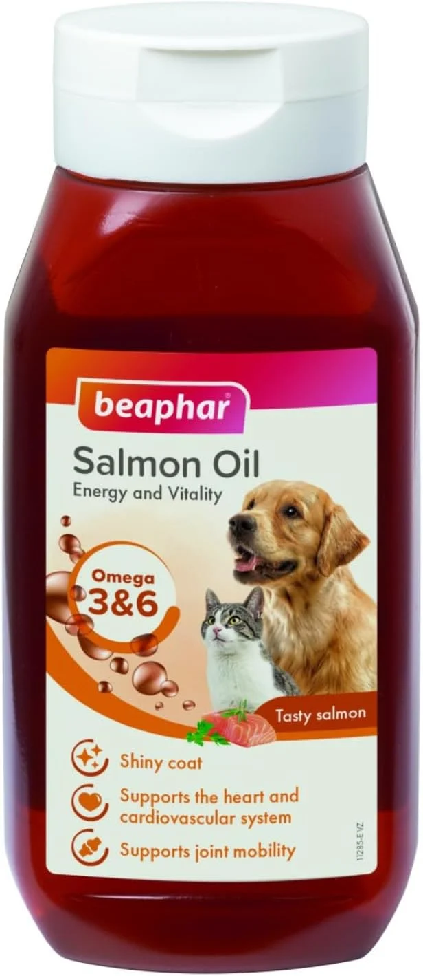 روغن سالمون Beaphar برای سگ ها و گربه ها
