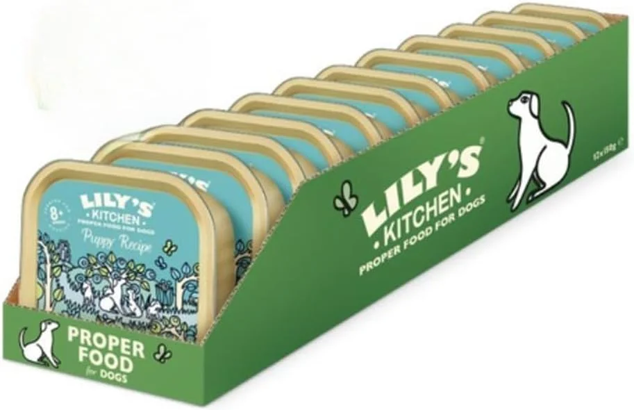 غذای مرطوب توله سگ با طعم بوقلمون و اردک Lily's Kitchen، بسته 12 عددی 150 گرمی