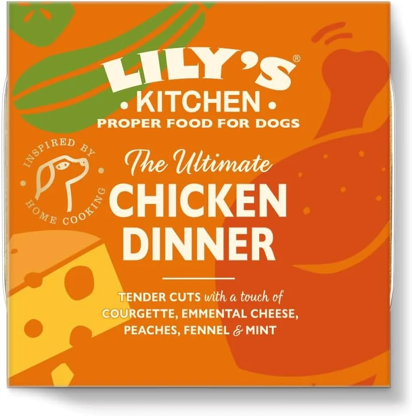 غذای مرطوب سگ لیلیز کیچن با طعم مرغ، 150 گرم