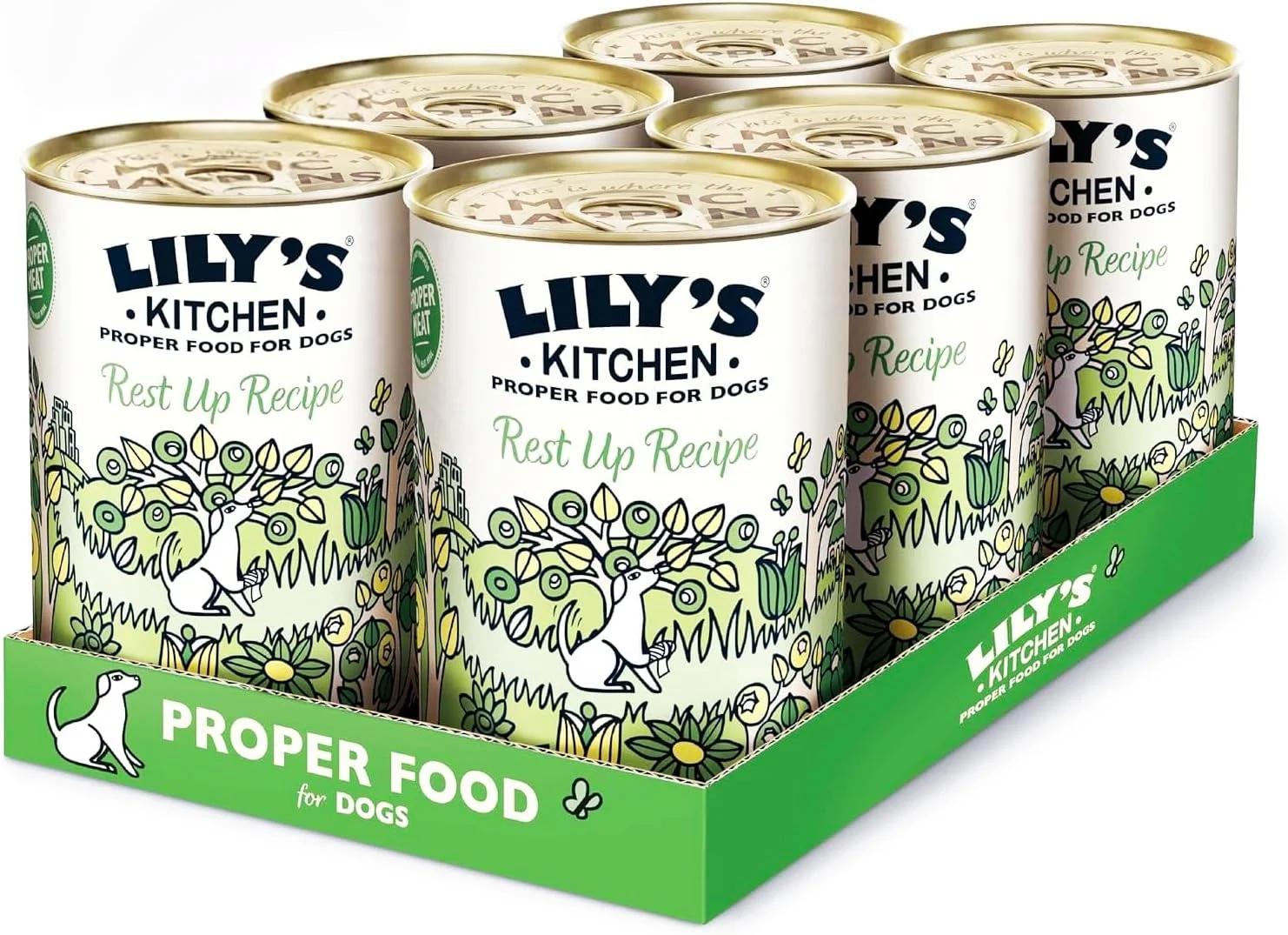 غذای مرطوب سگ ریکاوری لیلیز کیچن 6x400 گرم