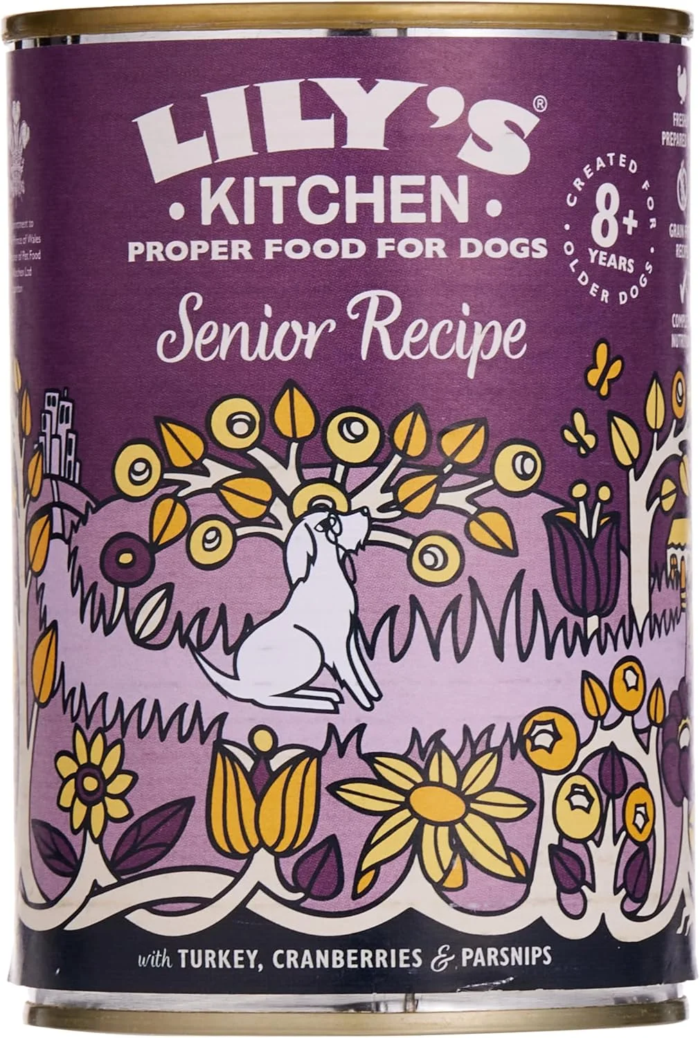 غذای مرطوب سگ مسن لیلیز کیچن - 400 گرم