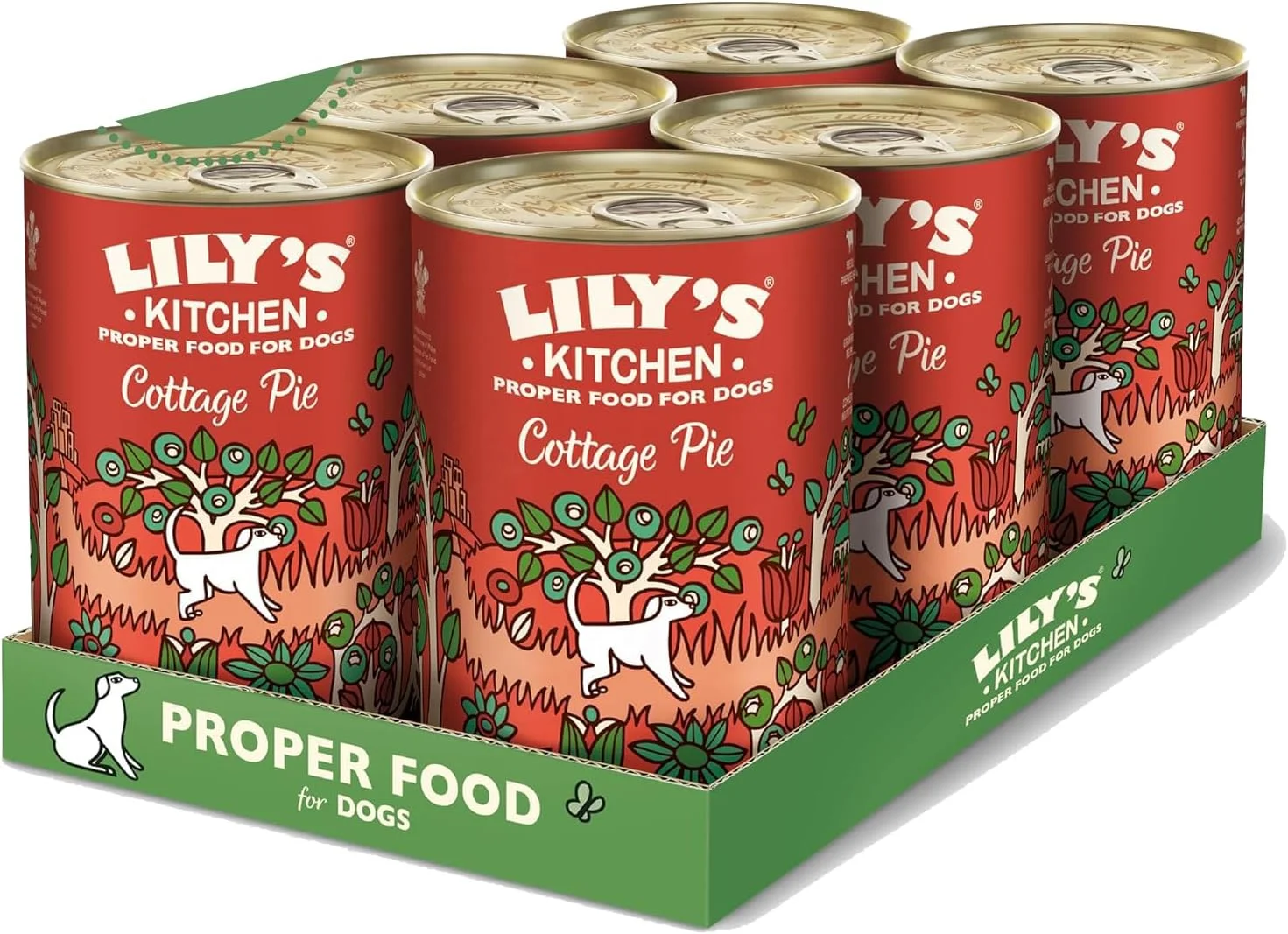 غذای مرطوب سگ پای کلبه ای لیلیز کیچن 6x400 گرم