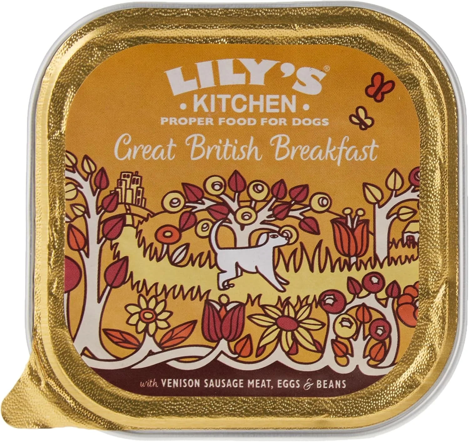 غذای مرطوب سگ با طعم صبحانه انگلیسی لیلیز کیچن - 150 گرم