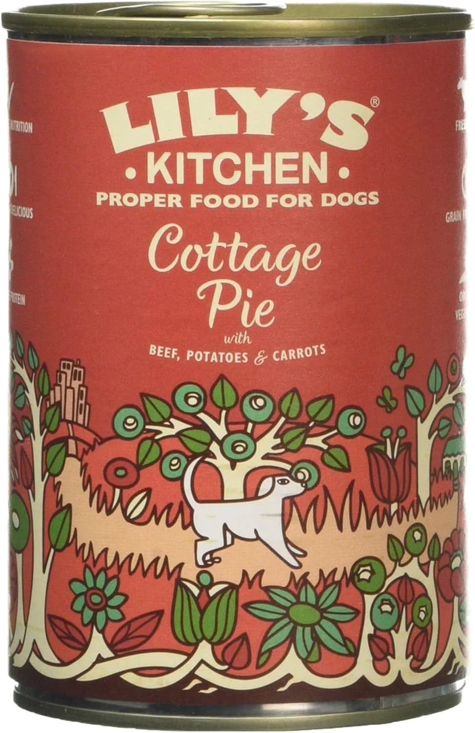 غذای مرطوب سگ پای کلبه ای LILY'S KITCHEN (400 گرم)