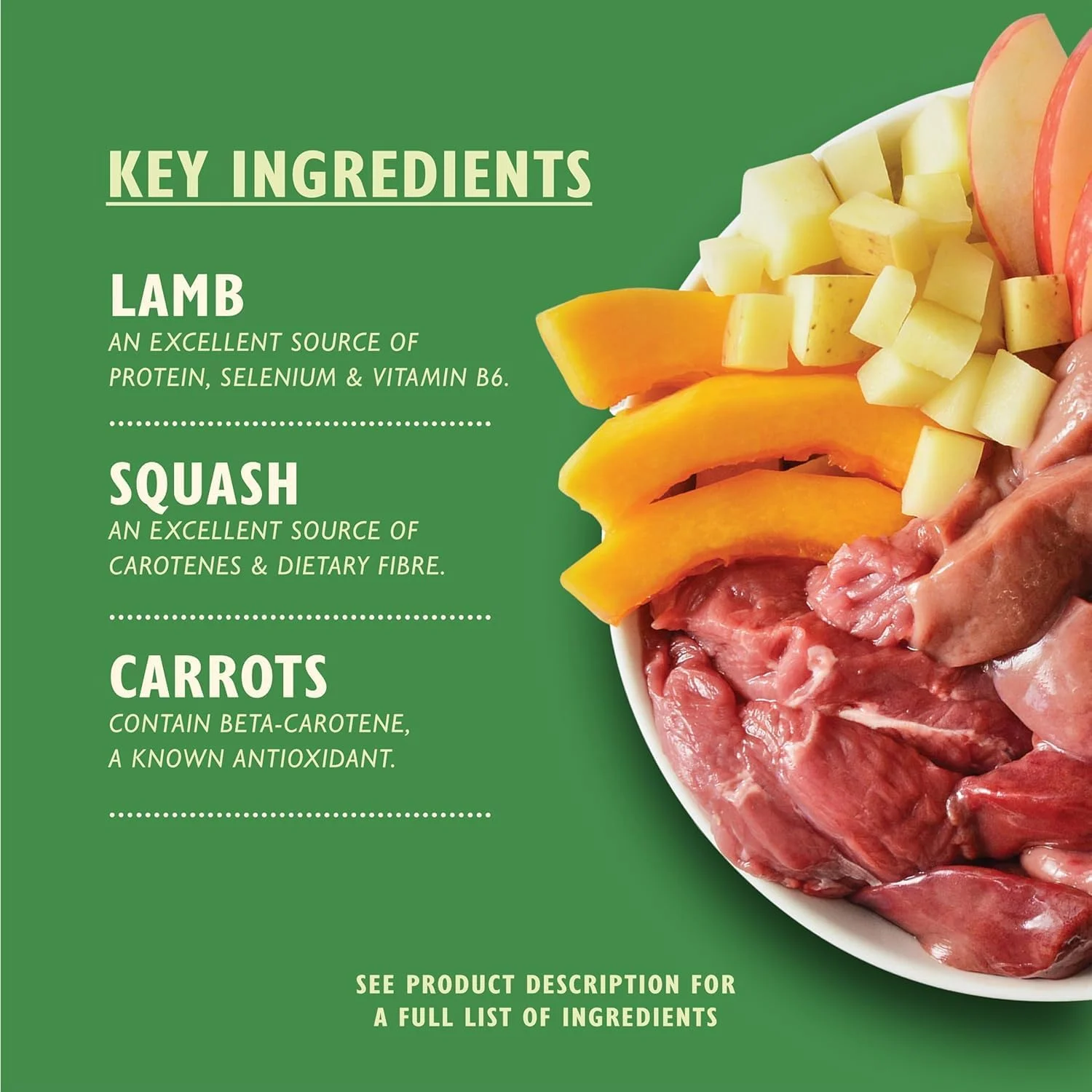 غذای مرطوب سگ هات پات بره Lily's Kitchen بسته 6 عددی 400 گرمی