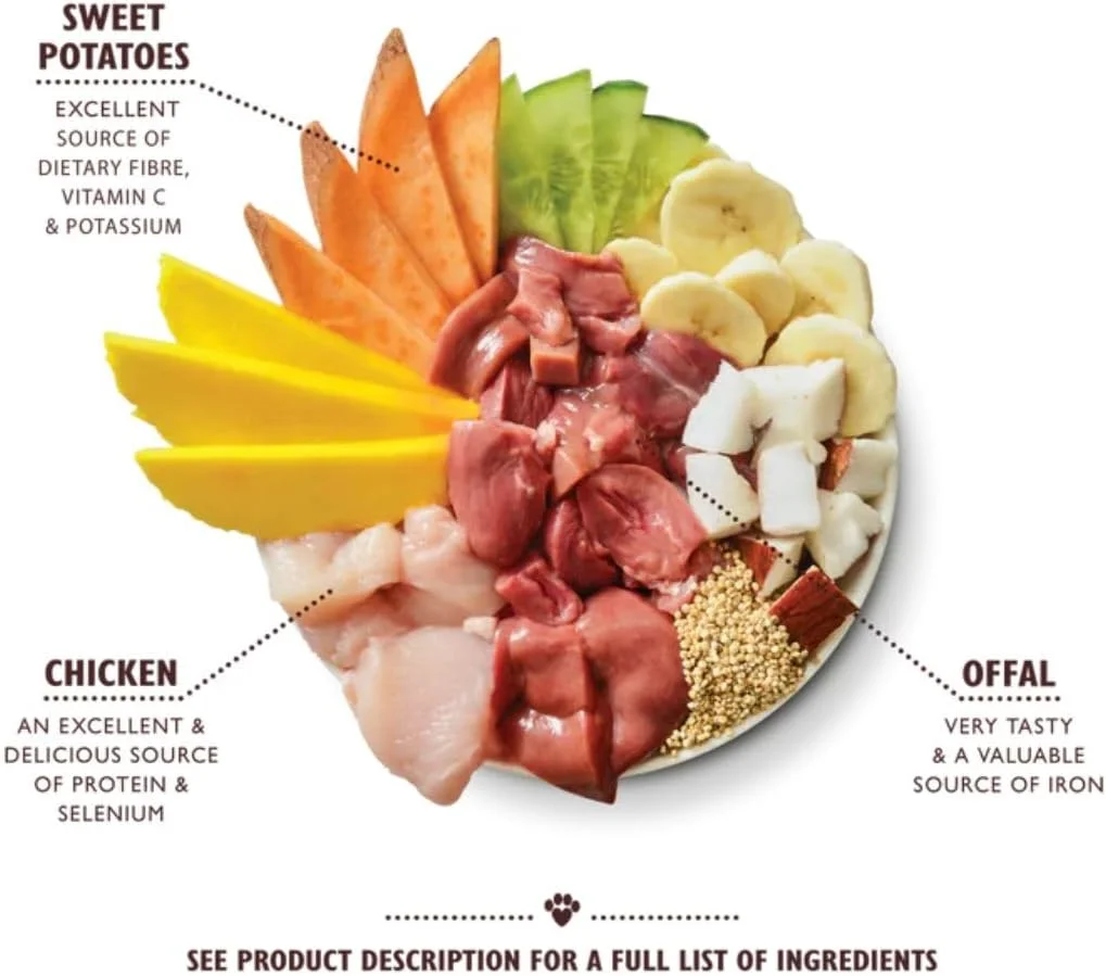 غذای مرطوب سگ با طعم مرغ کارناوال LILY'S KITCHEN - وزن 400 گرم