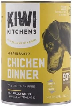 غذای مرطوب کنسروی سگ با طعم مرغ پرورشی کیوی کیچنز، 170 گرم