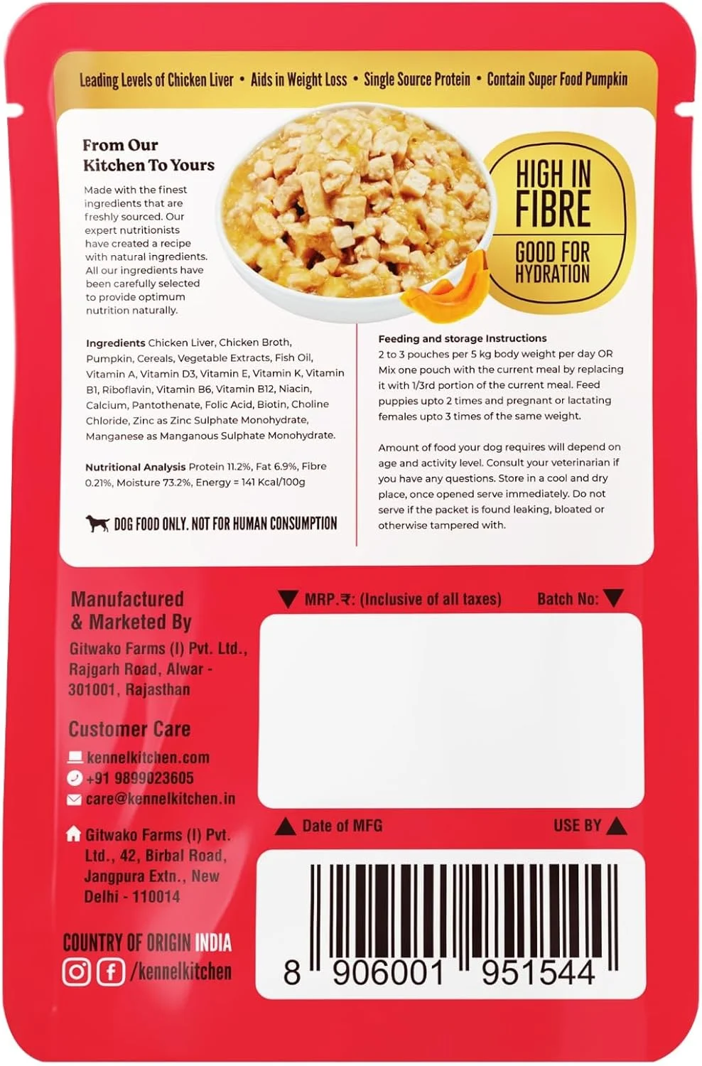 کنسرو غذای سگ کنل کیچن Supreme Cuts در آب گوشت، طعم جگر مرغ و کدو تنبل، 100 گرمی (بسته 12 عددی). غذای مرطوب سگ برای سگ بالغ و توله سگ کنسرو غذای سگ کنل کیچن Supreme Cuts در آب گوشت، طعم جگر مرغ و کدو تنبل، 100 گرمی (بسته 12 عددی). غذای مرطوب سگ برای سگ بالغ و توله سگ