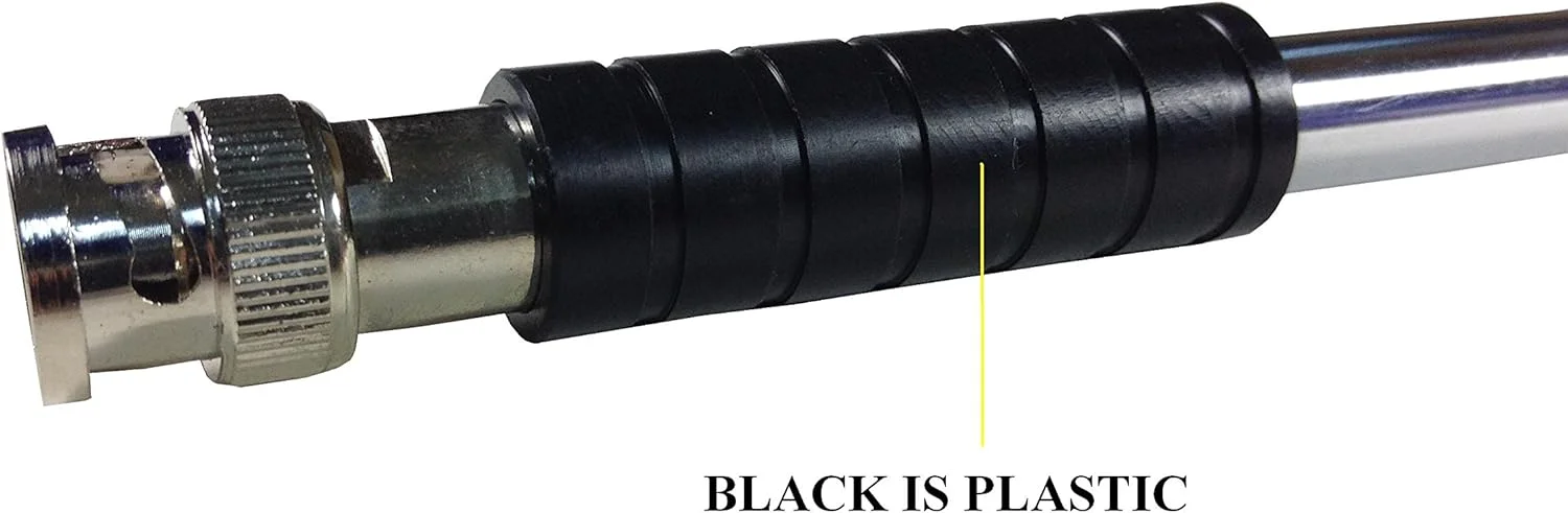 آنتن دستی آنتینا مدل TW-999BNC با کانکتور BNC نر (20-1300 مگاهرتز) برای رادیو اسکنر و فرکانس متر