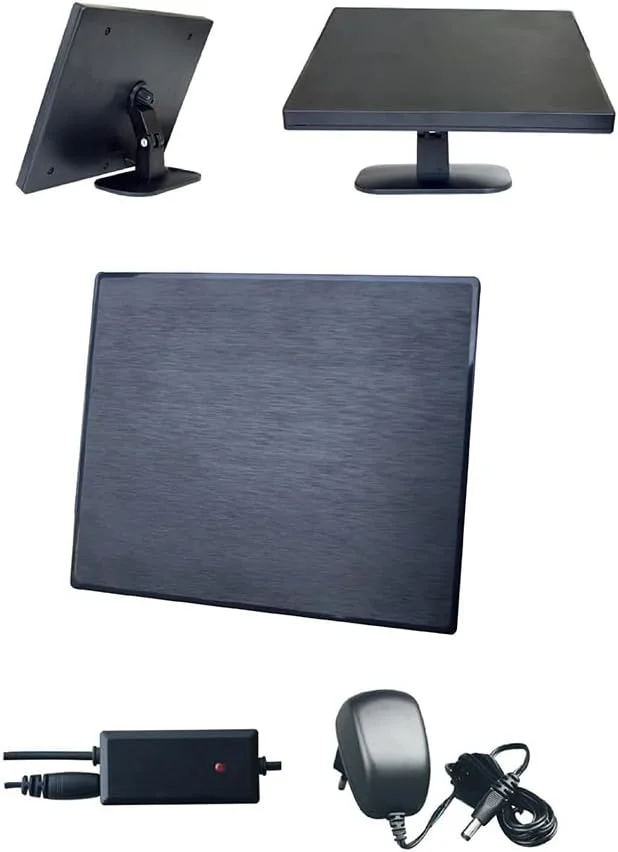 آنتن تلویزیون داخلی UHF برای سیگنال های 470-862 مگاهرتز. جمع و جور و شیک، مناسب برای هر اتاق با ابعاد 188 x 155 x 13.5 میلی متر. تجربه بصری خود را ارتقا دهید!