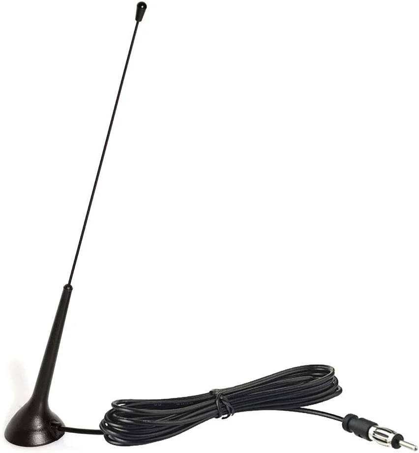 آنتن رادیو خودرو یونیورسال Bingfu با پایه مغناطیسی و پلاگ DIN برای خودرو، کامیون، SUV، RV، قایق دریایی، استریو خودرو، رادیو صوتی، پخش کننده CD و گیرنده رسانه آنتن رادیو خودرو یونیورسال Bingfu با پایه مغناطیسی و پلاگ DIN برای خودرو، کامیون، SUV، RV، قایق دریایی، استریو خودرو، رادیو صوتی، پخش کننده CD و گیرنده رسانه