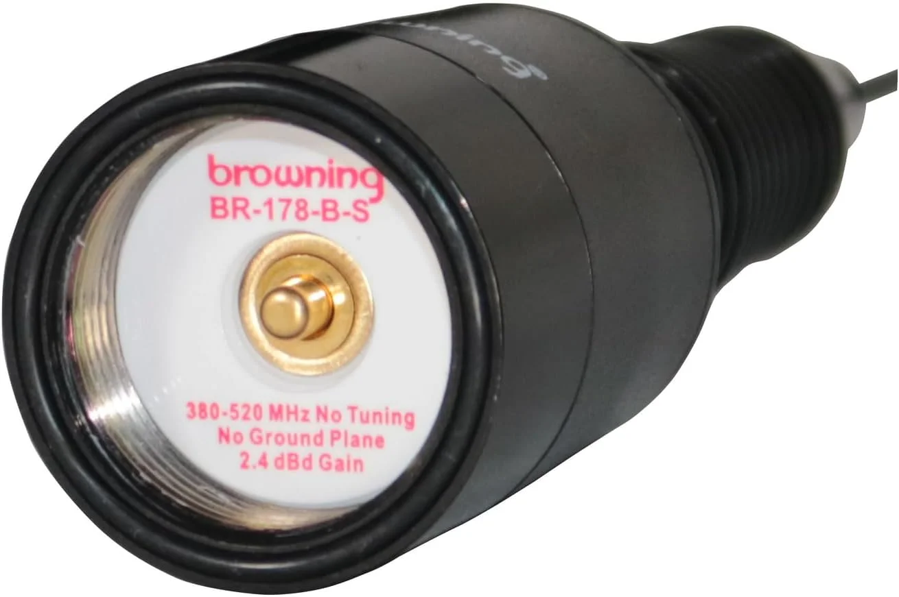 آنتن موبایل زمینی براونینگ با فرکانس 380MHz-520MHz و بهره 2.4dBd